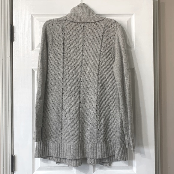Lovestitch Cardigan Sweater Grey Medium - Picture 5 of 5